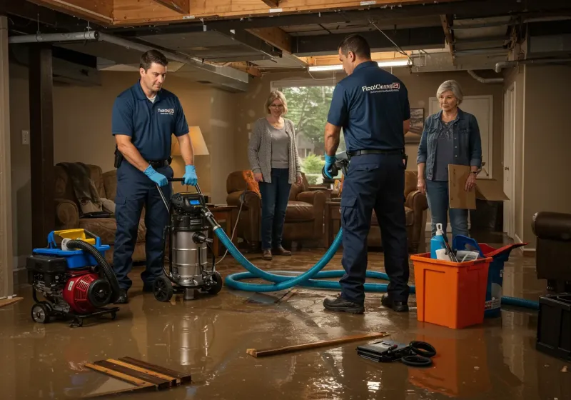 Basement Water Extraction and Removal Techniques process in Aurora, IN